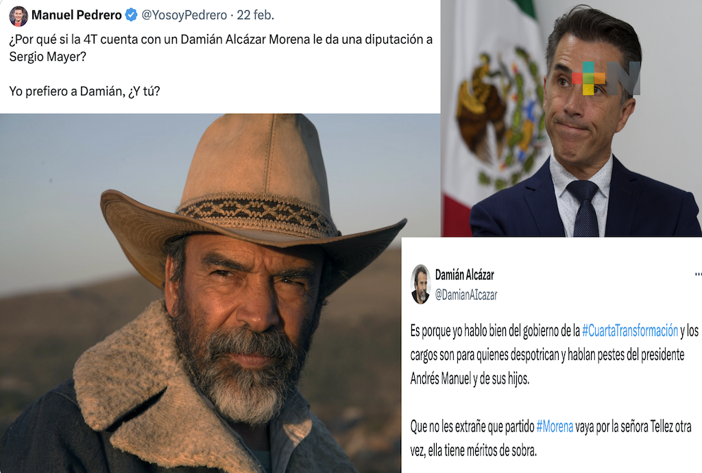 Damián Alcázar estalla contra Sergio Mayer, diputaciones plurinominales de Morena «son para quienes hablan pestes de AMLO»